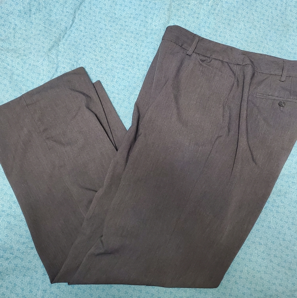 Lane Bryant womens charcoal grey dress pants